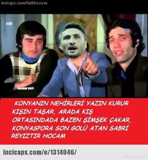 Konyaspor - Galatasaray maç capsleri