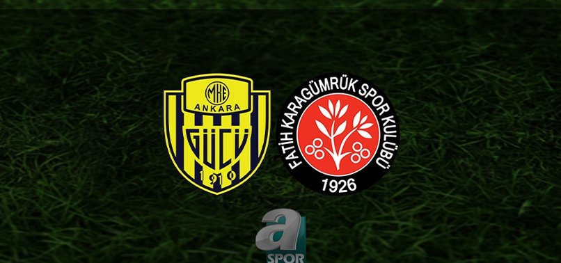 Ankaragücü - Fatih Karagümrük maçı ne zaman, saat kaçta ve hangi kanalda? | Spor Toto Süper Lig