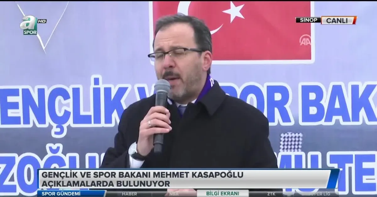 Bakan Kasapoğlu'dan Beşiktaş ve F.Bahçe'ye tebrik