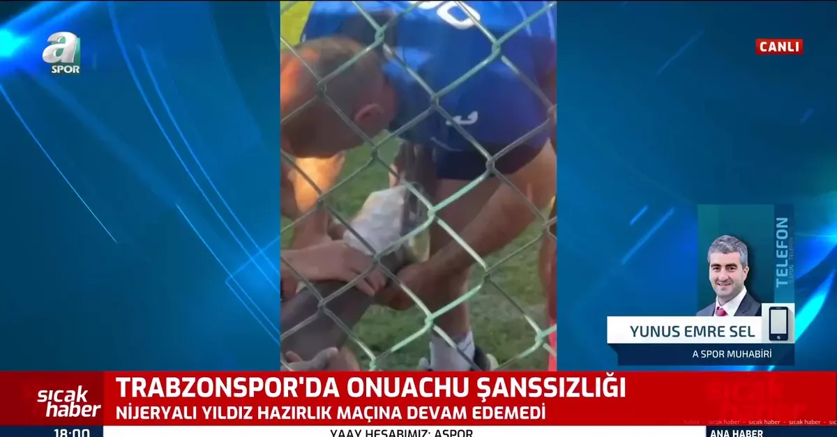 Trabzonspor'da Paul Onuachu şanssızlığı