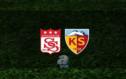Sivasspor Kayserispor maçı CANLI İZLE Sivasspor Kayserispor canlı anlatım