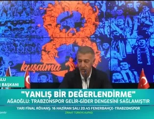 Ahmet Ağaoğlu: Yanlış bir değerlendirme