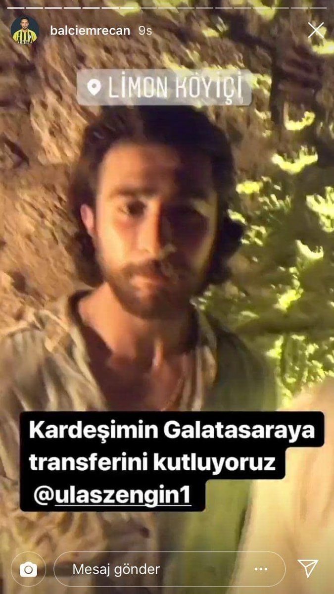 Galatasaray’a transferini sosyal medyadan açıkladı!