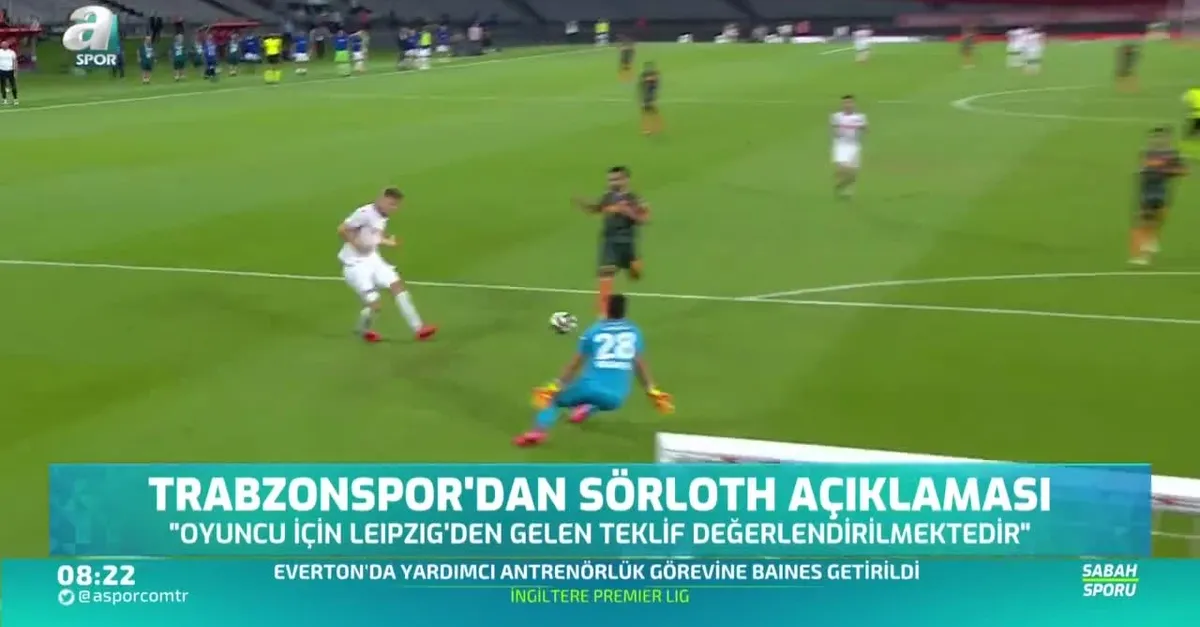 Trabzonspor'dan Sörloth açıklaması