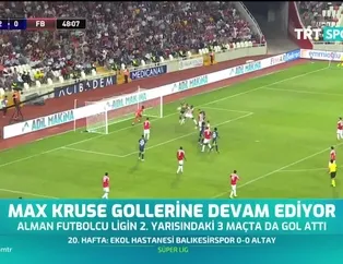 Max Kruse gollerine devam ediyor