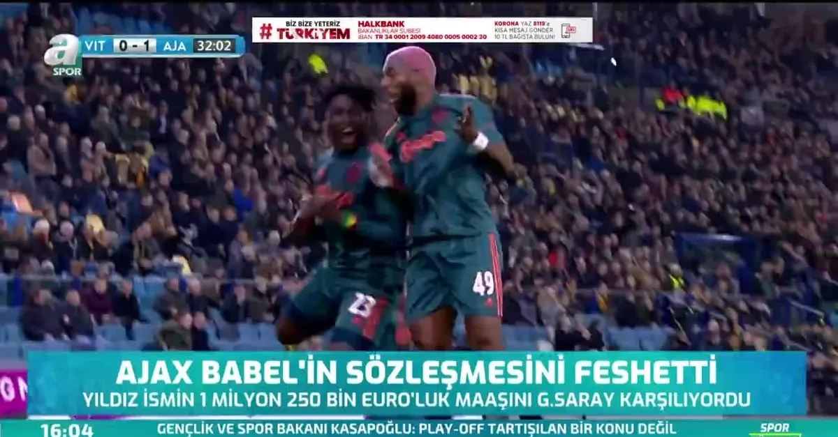Ajax Babel'in sözleşmesini feshetti