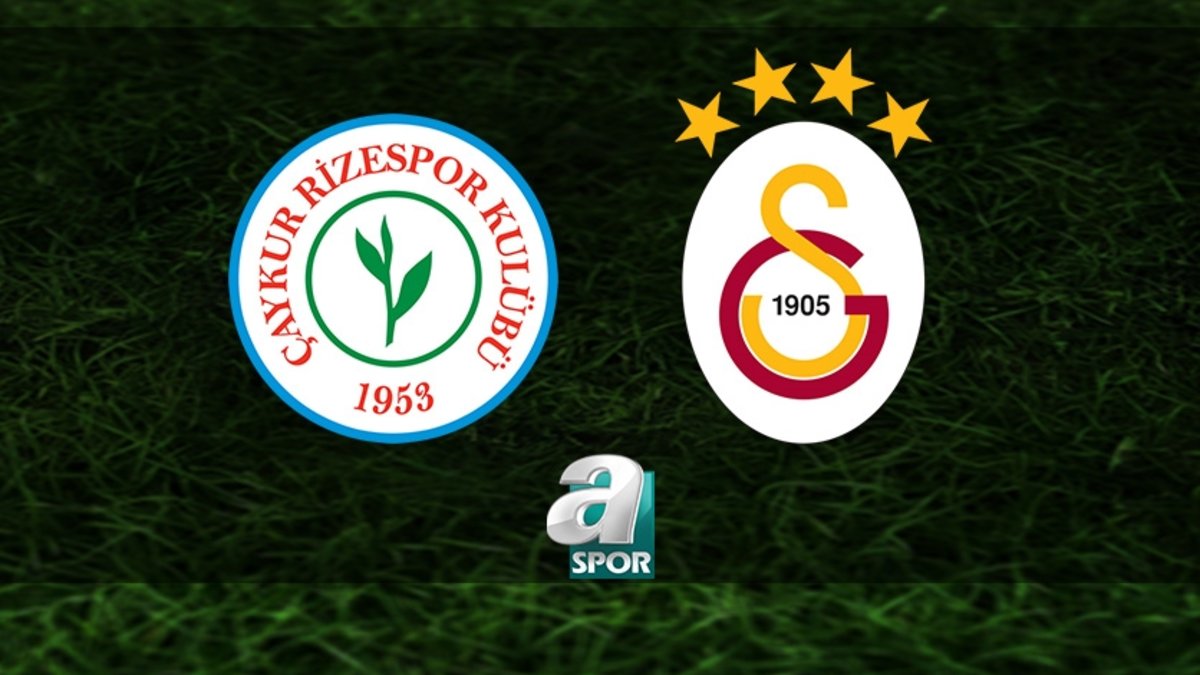 Çaykur Rizespor-Galatasaray maçı ne zaman ve saat kaçta? Hangi kanalda canlı yayınlanacak? | TRENDYOL SÜPER LİG Çaykur Rizespor-Galatasaray maçı ne zaman ve saat kaçta? Hangi kanalda canlı yayınlanacak? | TRENDYOL SÜPER LİG