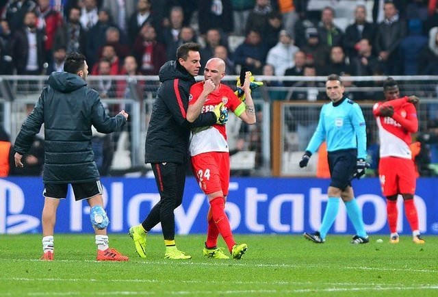 Beşiktaş - Monaco maçı sonrası olay
