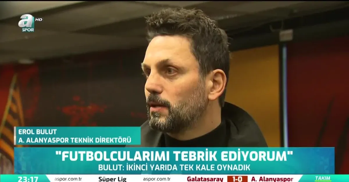 Erol Bulut: Muslera’yı tebrik ediyorum