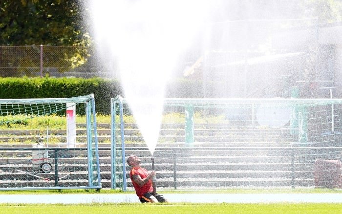 Galatasaray antrenmandan ilginç kareler