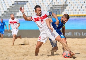 Plaj Futbolu Milli Takımı Yunanistan'ı mağlup etti