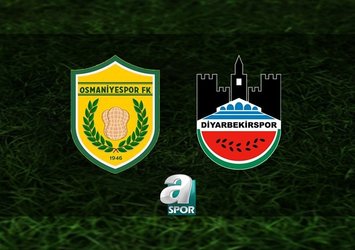 Osmaniyespor FK - Diyarbekirspor | CANLI