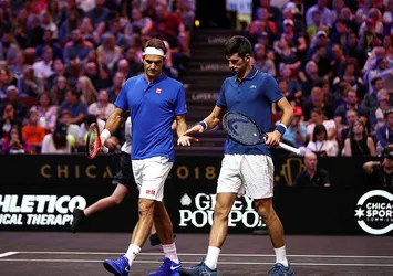 Federer-Djokovic çifti ilk maçını kaybetti