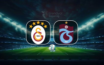 Galatasaray Trabzonspor maçı CANLI izle! Galatasaray-Trabzonspor maçı saat kaçta, hangi kanalda canlı izlenir?