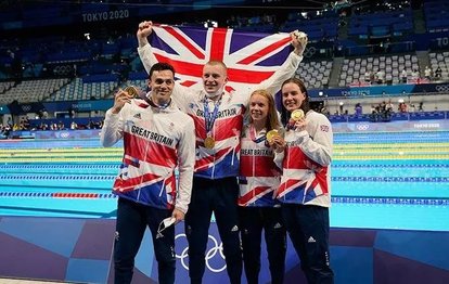 Büyük Britanya 4x100 metre bayrak yarışında dünya rekoru kırdı!