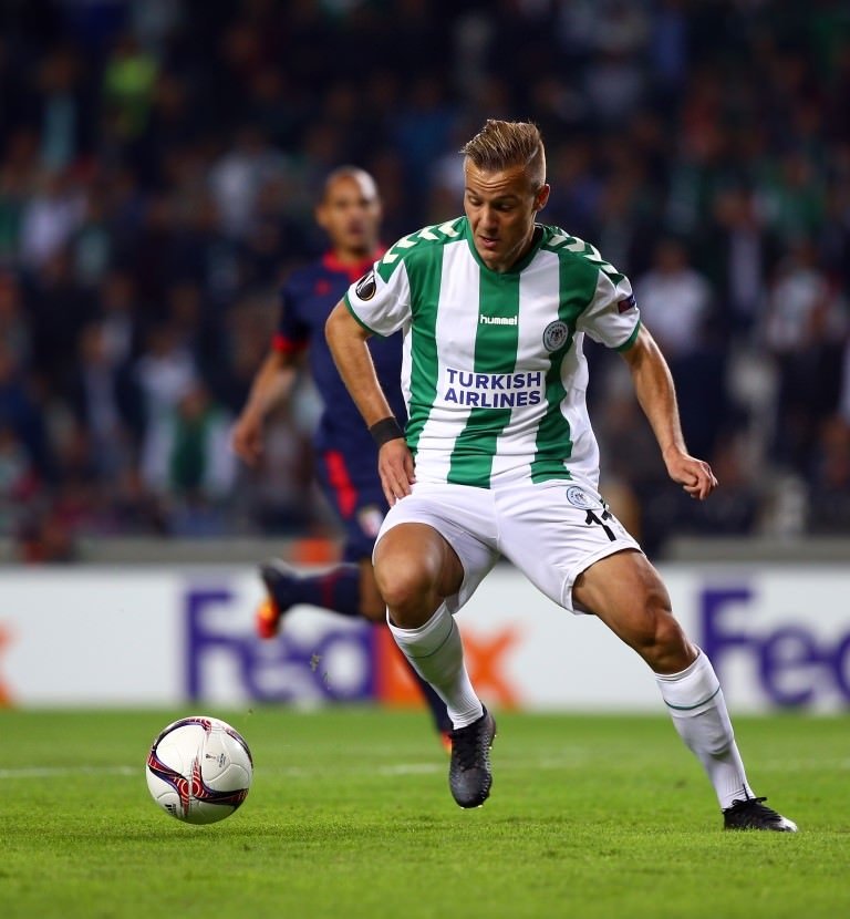 Atiker Konyaspor - Braga maçından kareler