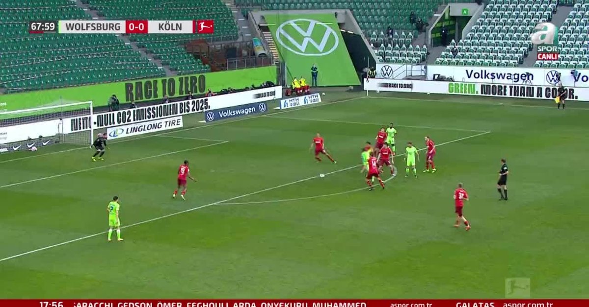 GOL | Wolfsburg 1 - 0 Köln