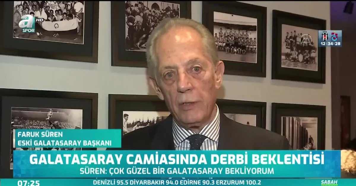 Galatasaray camiasında derbi beklentisi