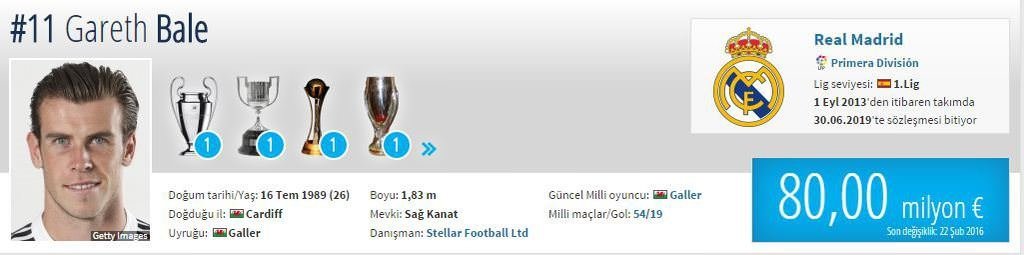 En değerli futbolcular