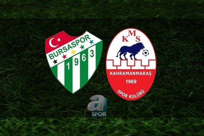 Bursaspor - K. Maraşspor | CANLI