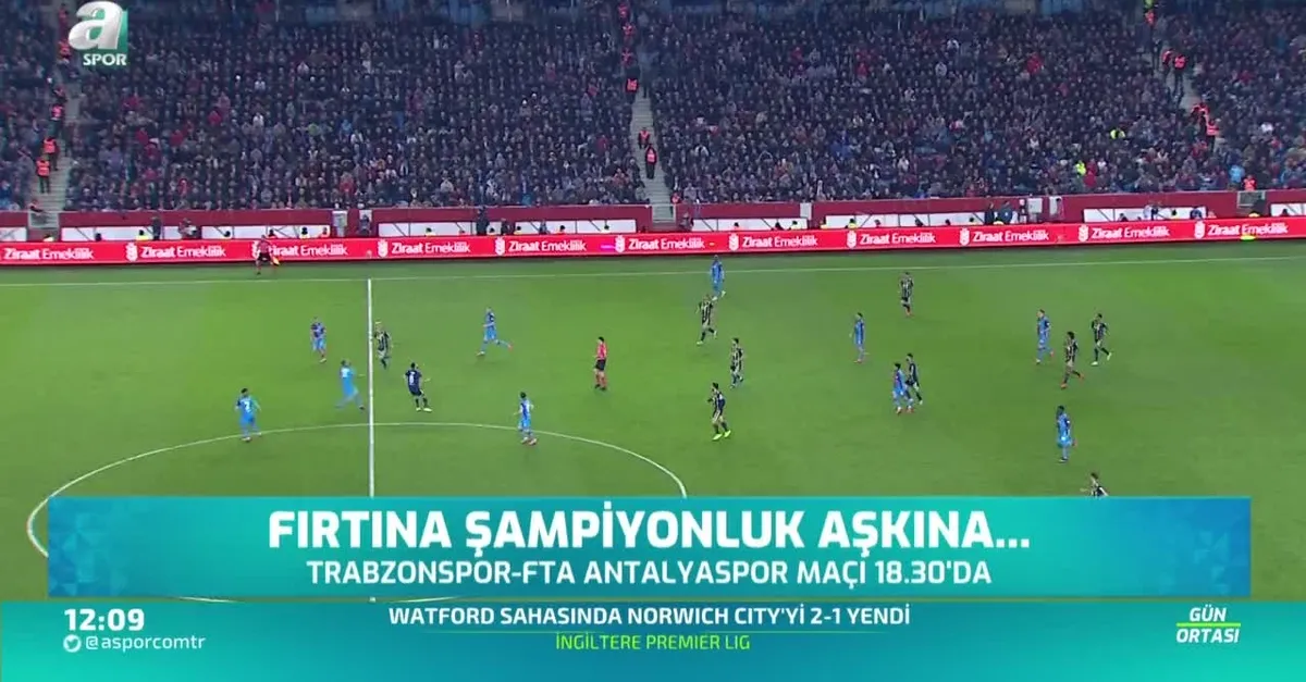 Trabzonspor şampiyonluk aşkına