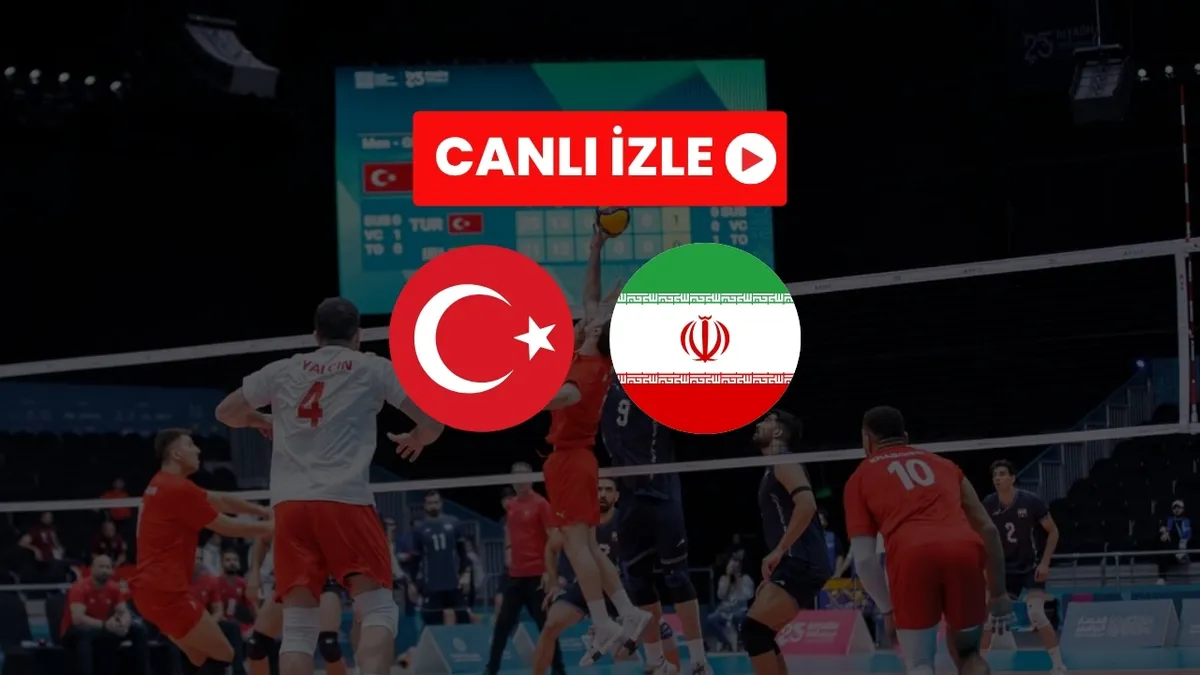 Türkiye-İran voleybol maçı CANLI izle!