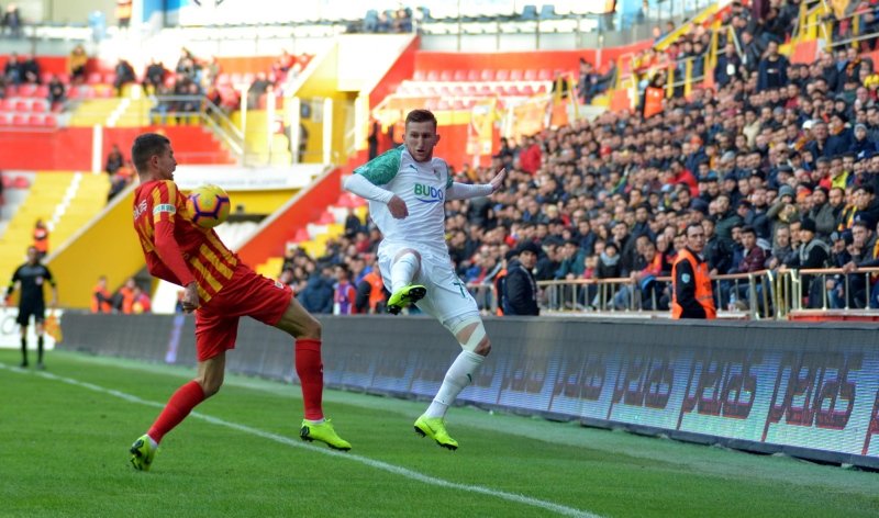 Kayserispor - Bursaspor Maçtan kareler