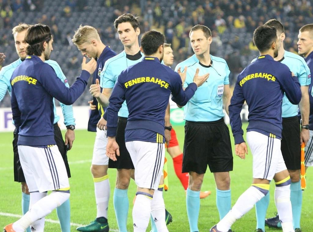 Fenerbahçe - Zorya Luhansk maçından kareler