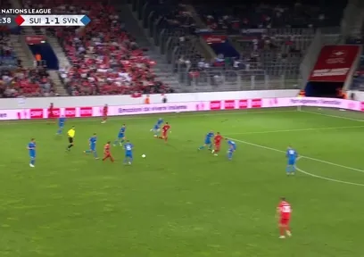 GOL | İsviçre 2-1 Slovenya