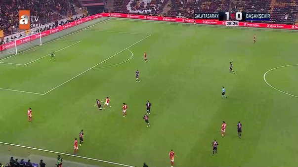 Rams Başakşehir'de Eldor Shomurodov Galatasaray karşısında net fırsattan yararlanamadı! İşte o poziyon