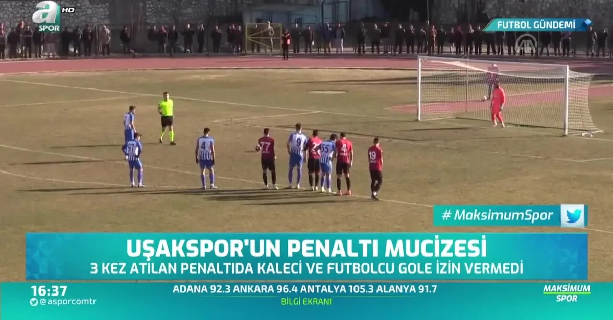 Uşakspor'un penaltı mucizesi!