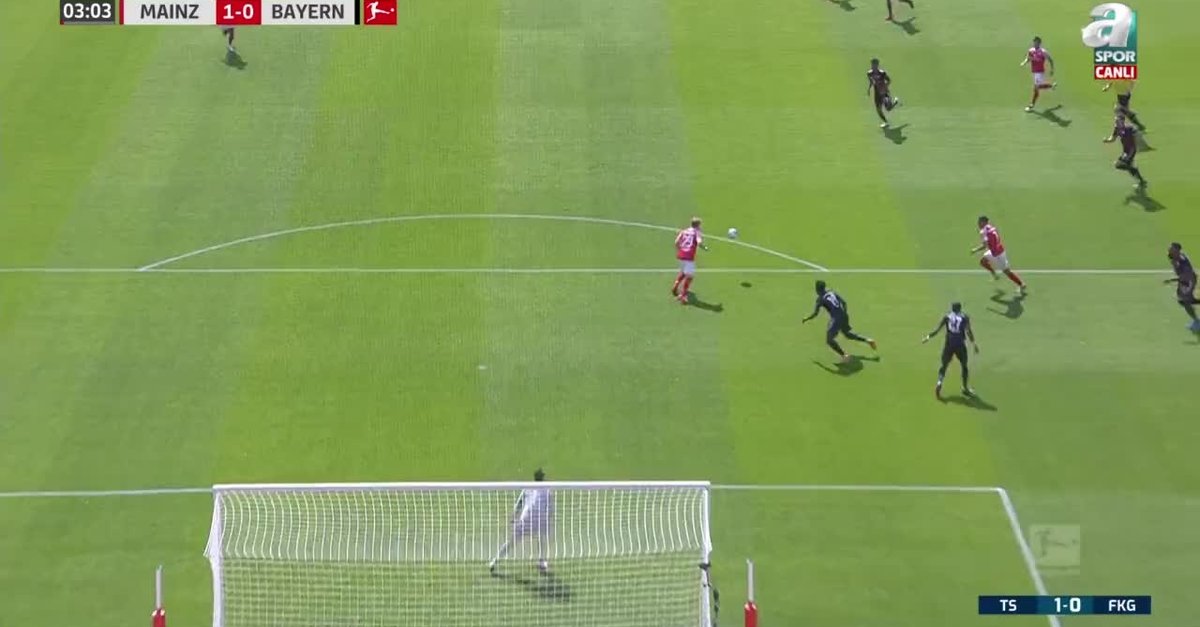 GOL | Mainz 05 1-0 Bayern Münih