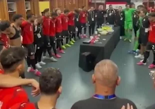 Mısır Milli Takımı’ndan maç öncesi dua