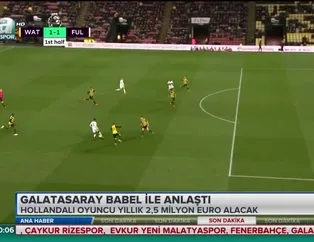 Galatasaray Babel ile anlaştı