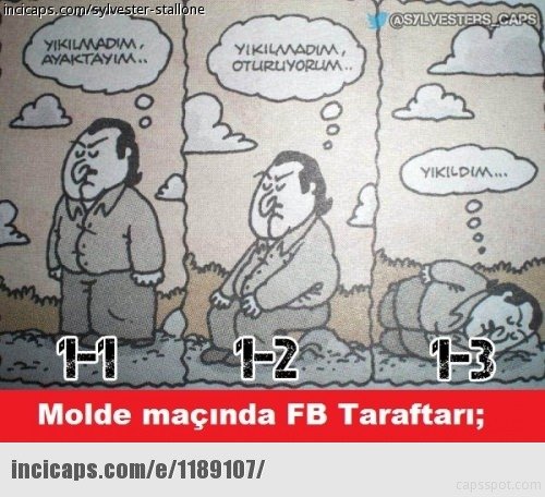 Fenerbahçe  - Molde maçının capsleri