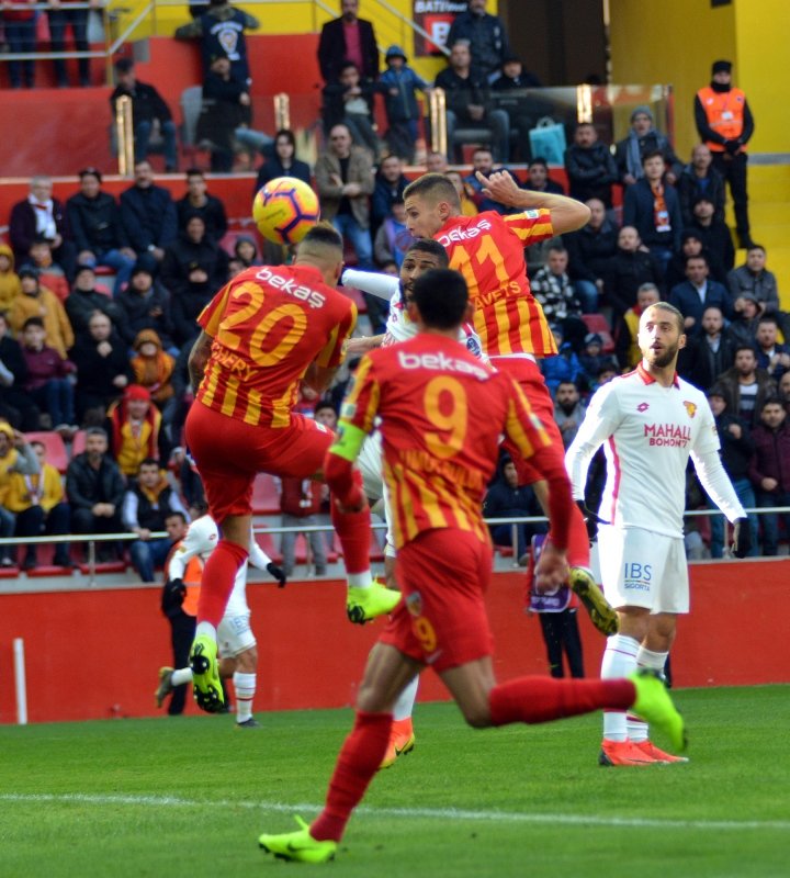 Kayserispor - Göztepe maçından kareler