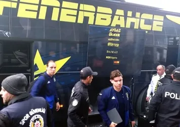 Fenerbahçe kafilesi Bursa'ya geldi