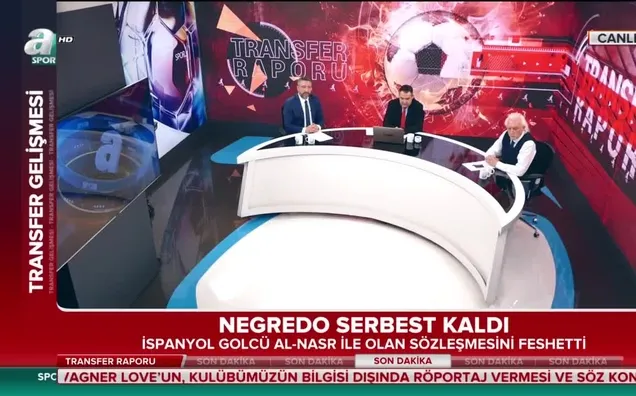 Negredo serbest kaldı