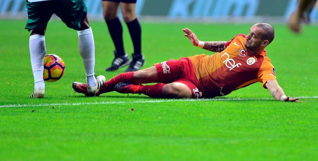 Galatasaray-Bursaspor karşılaşmasından kareler