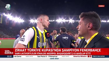 Fenerbahçe'de Attila Szalai şampiyonluk sonrası Türkçe röportajı verdi!