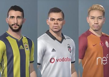 PES 2019'da yüzler belli oldu!