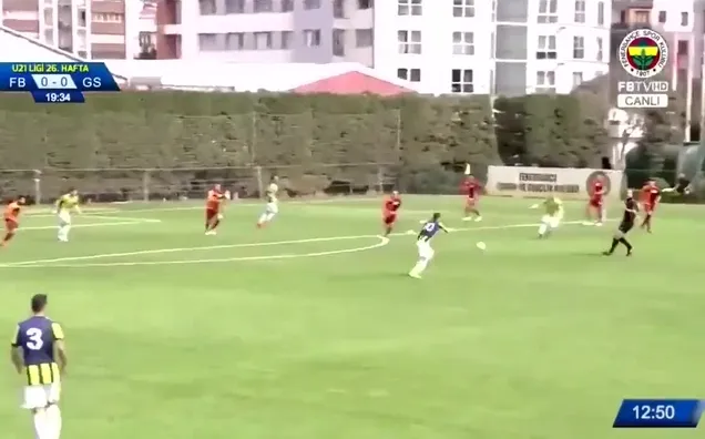 U21 derbisinde harika gol!