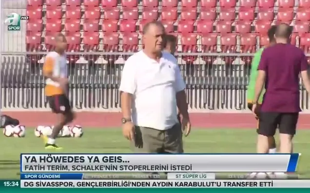 Fatih Terim iki stoperin ismini yönetime iletti