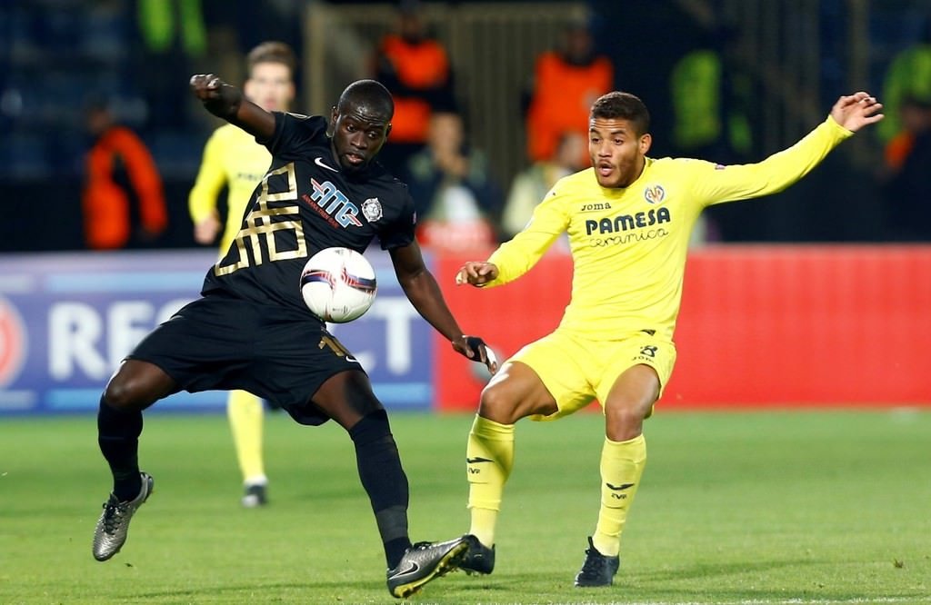Osmanlıspor - Villarreal maçından kareler