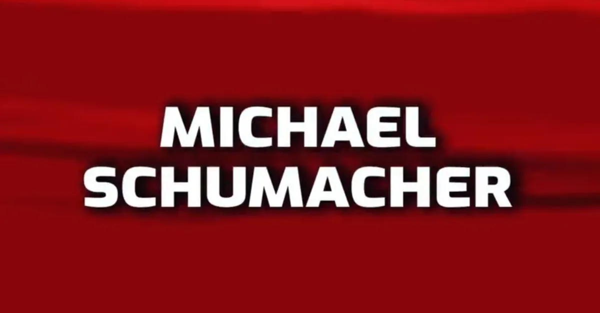 Michael Schumacher - Portre