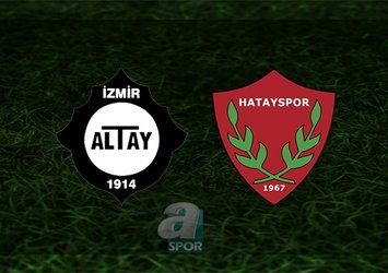 Altay - Hatayspor | CANLI