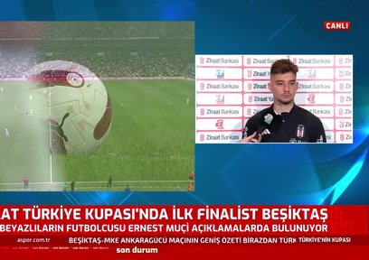 Muçi: Beşiktaş'ta olduğum için çok mutluyum