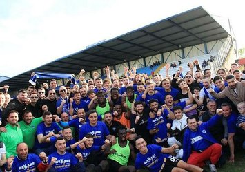 Kuzey Makedonya Ligi'nde şampiyon FC Shkupi!