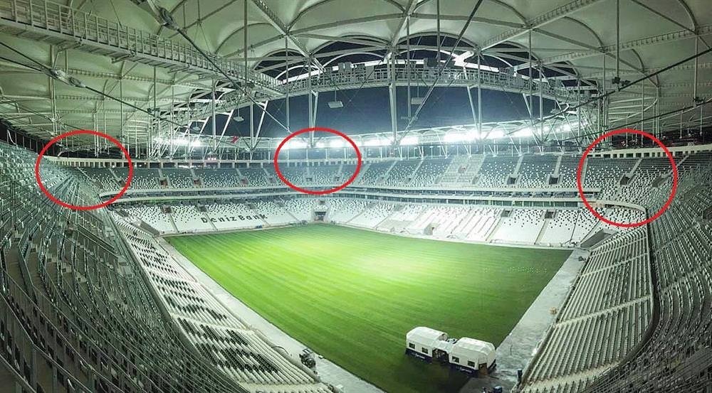 Vodafone Arena için dev proje