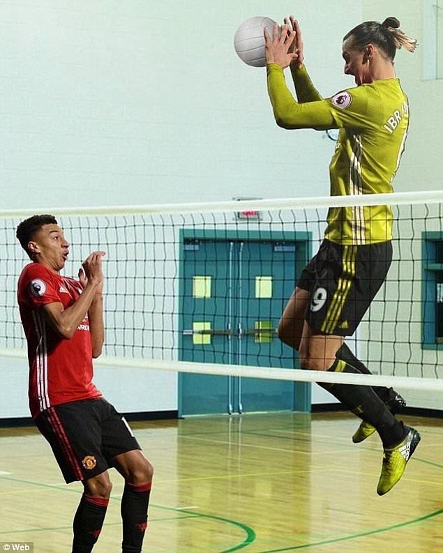 Ibrahimovic’in gol sevinci sosyal medyada olay oldu